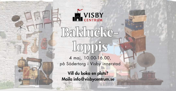 VISBY CENTRUM TAILGATE Flea Market